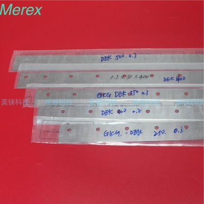 impresora Spare Parts del DEK de la cuchilla SMD del enjugador de 0.2m m o de 0.3m m