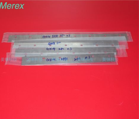 Recambios 0.3mmx350 300 de la impresora de la cuchilla GKG del enjugador del DEK Smt 280 250m m